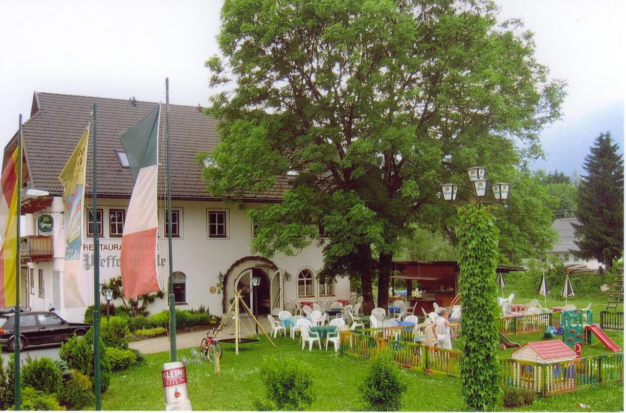 Landgasthof Pfeffermuehle Kotschach-Mauthen Εξωτερικό φωτογραφία